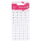 Papermania Adhesive Stones Silver 104pcs