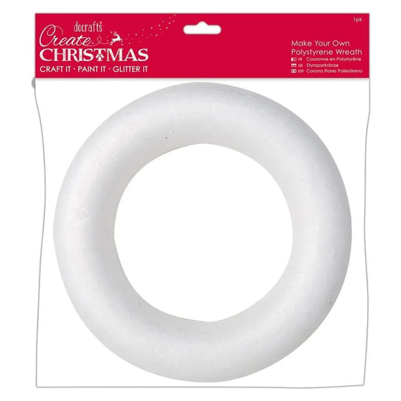 Papermania Polystyrene Wreath 22cm