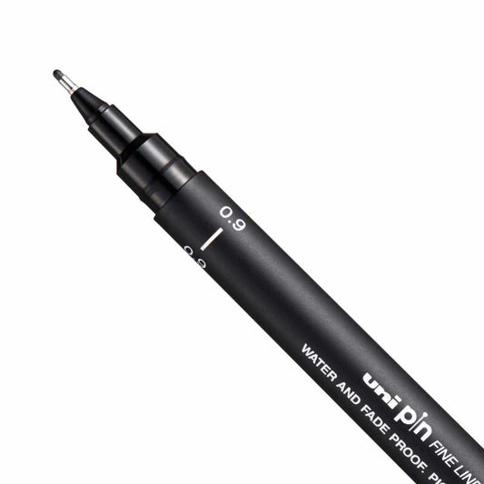 Uni Pin Fine Liner Black 0.9mm