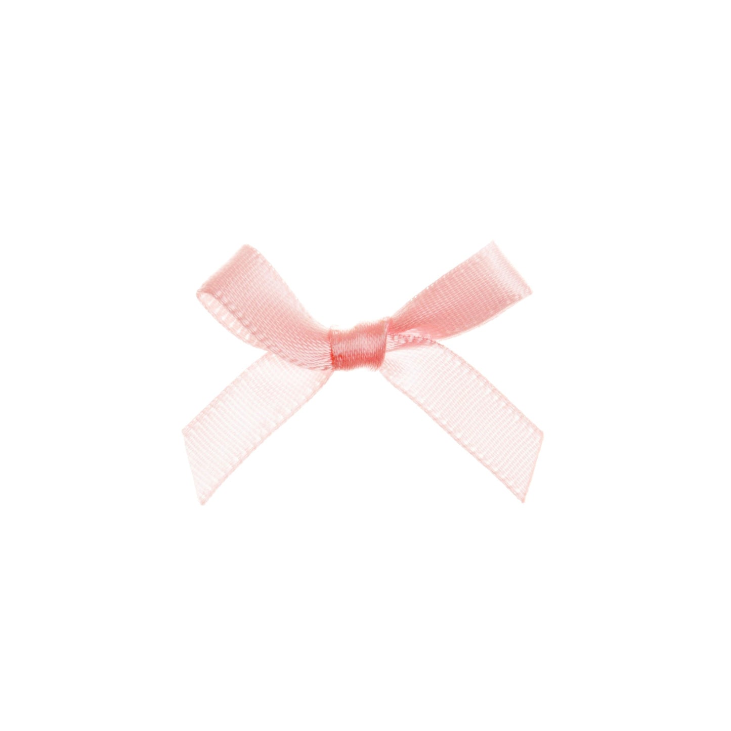 Bow 7mm Pale Pink 20pcs