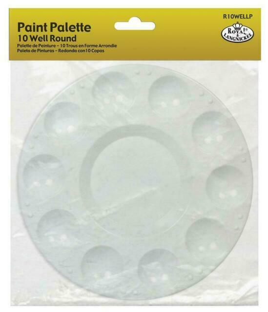 10 Well Round Plastic Palette