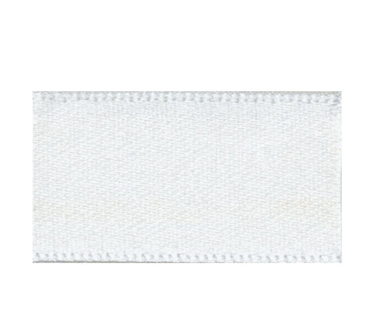 Ribbon Double Faced Satin 1m x 15mm White