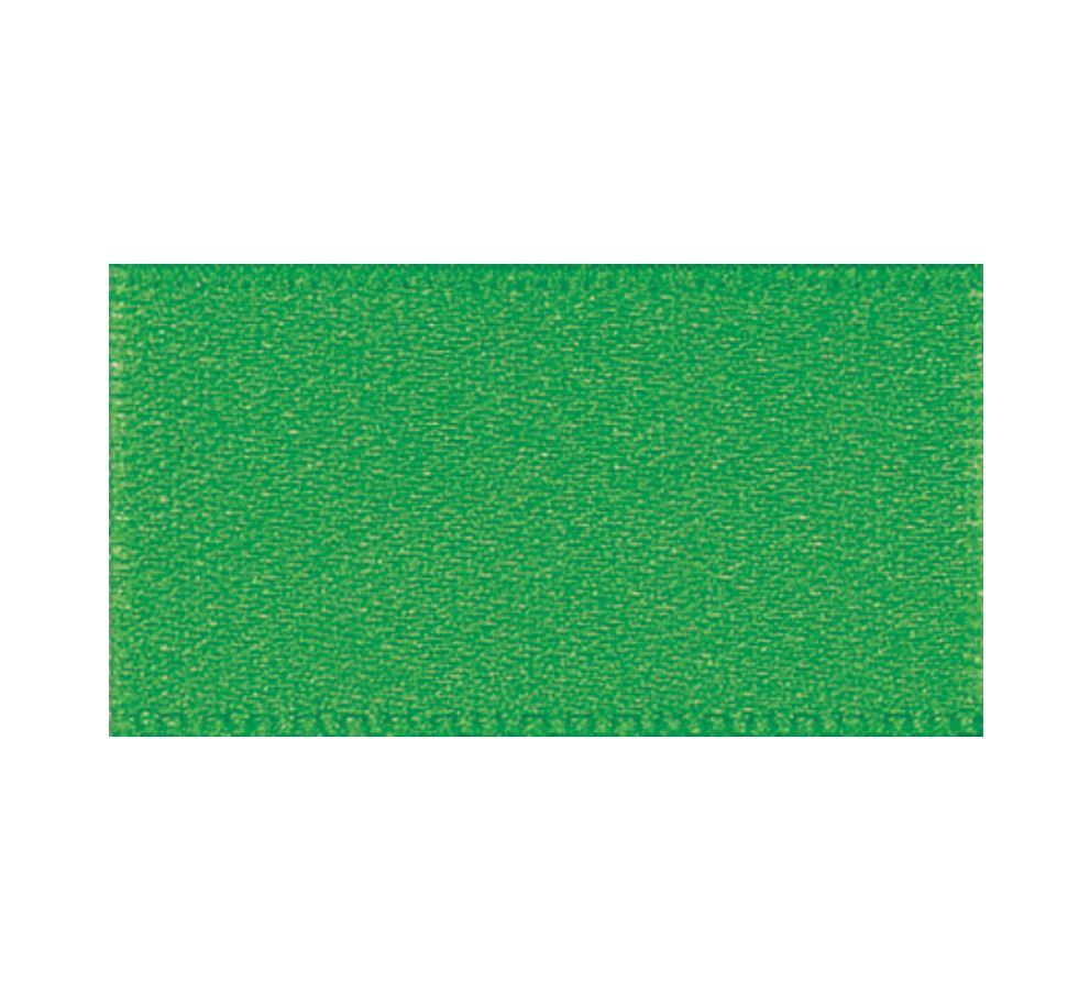 Ribbon Double Faced Satin 1m x 15mm Emerald