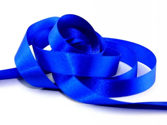 Ribbon Double Faced Satin 1m x 15mm Dark Royal