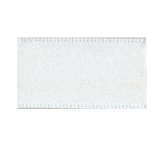 Ribbon Double Faced Satin 1m x 5mm White
