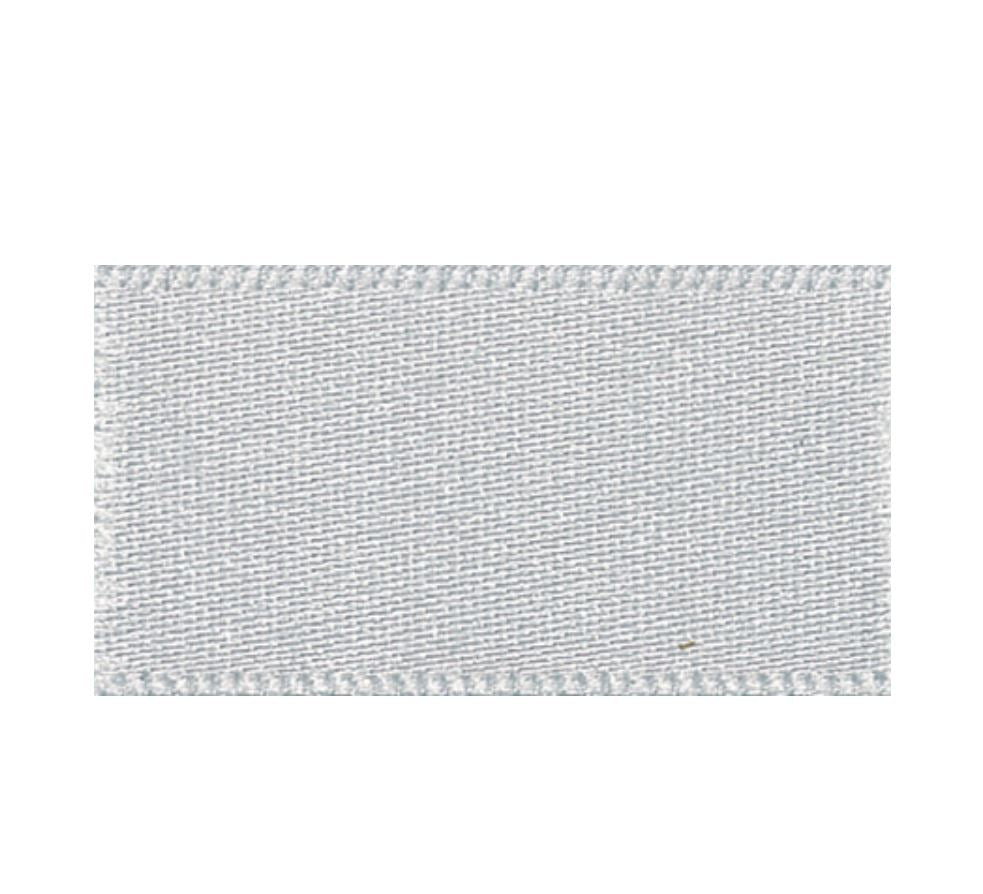 Ribbon Double Faced Satin 1m x 5mm Silver Grey