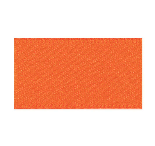 Ribbon Double Faced Satin 1m x 5mm Orange Delight