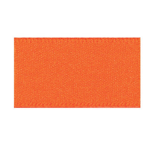 Ribbon Double Faced Satin 1m x 5mm Orange Delight