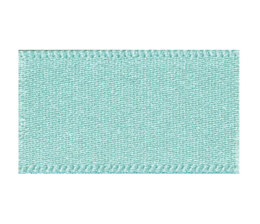 Ribbon Double Faced Satin 1m x 5mm Aqua