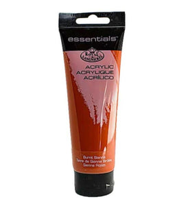 Essentials 120ml Acrylic Paint Burnt Sienna