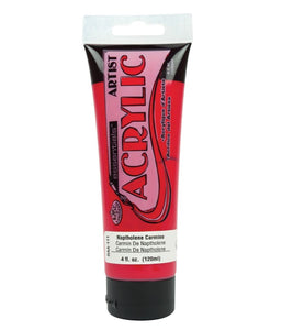 Essentials 120ml Acrylic Paint Naptholene Carmine