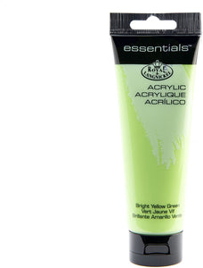 Essentials 120ml Acrylic Paint Bright Yellow Green