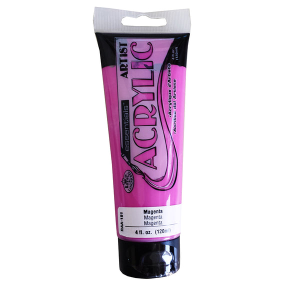 Essentials 120ml Acrylic Paint Magenta