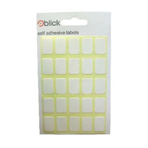 Blick White 12x18mm Labels (Pk 175)