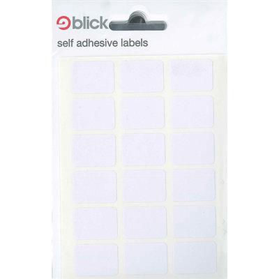Blick White 16 x 22mm Labels (Pk 126)