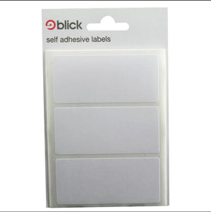 Blick White 34x75mm Labels (Pk 21)