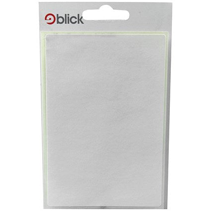Blick White 80x120mm Labels (Pk 7)