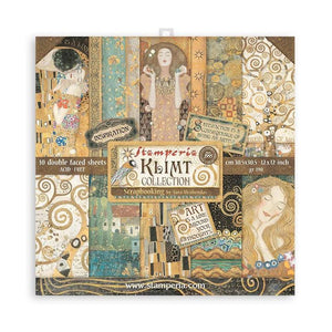 Stamperia Klimt 12 x 12 paper pad