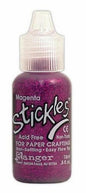 Ranger Stickles Glitter Glue Magenta 18ml