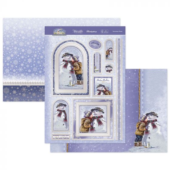 Snowman Kisses Luxury Topper Set