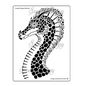 Sweet Poppy Stencil - Black Tip (Dragons Head)