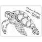 Sweet Poppy A6 Clear Stamp - Turtle