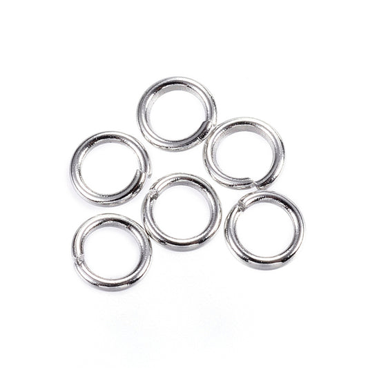 Jump Rings 4mm - Stainless Steel