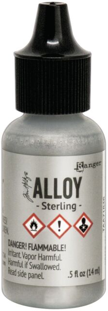 Ranger Tim Holtz Alcohol Ink Alloys Sterling