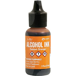 Ranger Tim Holtz Alcohol Ink Sunset Orange