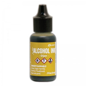 Ranger Tim Holtz Alcohol Ink Dijon Mustard Yellow