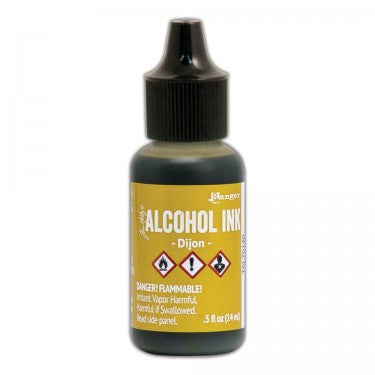 Ranger Tim Holtz Alcohol Ink Dijon Mustard Yellow