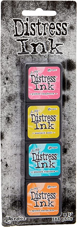 Ranger Tim Holtz Distress Mini Ink Pads 4pcs - Kit 1