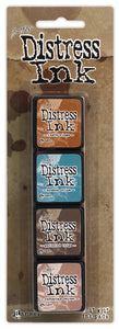 Ranger Tim Holtz Distress Mini Ink Pads 4pcs - Kit 6