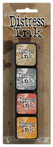 Ranger Tim Holtz Distress Mini Ink Pads 4pcs - Kit 7