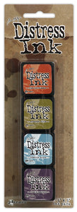 Ranger Tim Holtz Distress Mini Ink Pads 4pcs - Kit 8