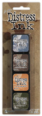 Ranger Tim Holtz Distress Mini Ink Pads 4pcs - Kit 9