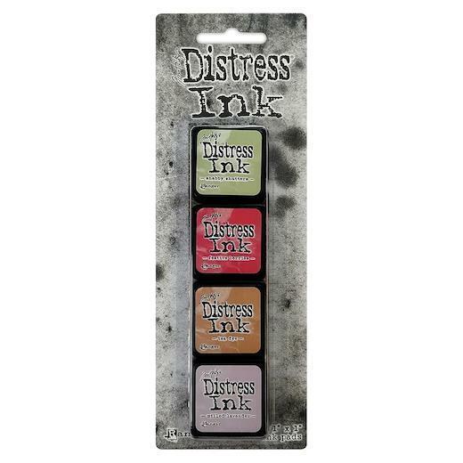 Ranger Tim Holtz Distress Mini Ink Pads 4pcs - Kit 11