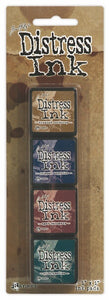 Ranger Tim Holtz Distress Mini Ink Pads 4pcs - Kit 12