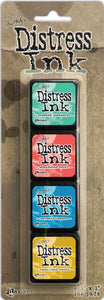 Ranger Tim Holtz Distress Mini Ink Pads 4pcs - Kit 13