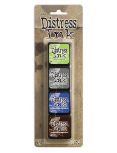 Ranger Tim Holtz Distress Mini Ink Pads 4pcs - Kit 14