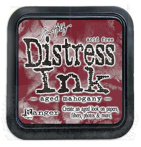 Ranger Distress Ink Pad Aged Mahogany