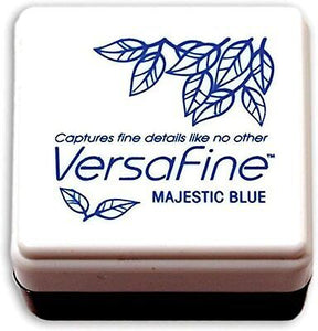 Tsukineko VersaFine Pigment Mini Ink Pad-Majestic Blue