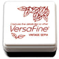 Tsukineko VersaFine Pigment Mini Ink Pad-Vintage Sepia