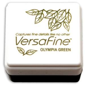 Tsukineko VersaFine Pigment Mini Ink Pad-Olympia Green