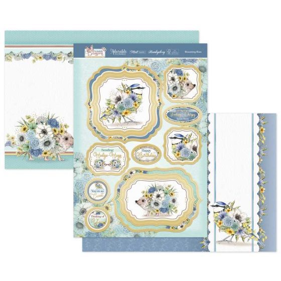 Blossoming Blues Luxury Topper Set