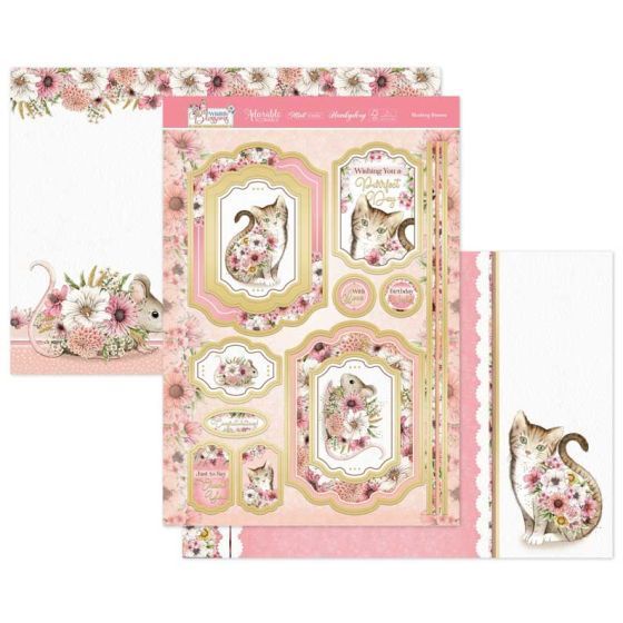 Blushing Blooms Luxury Topper Set