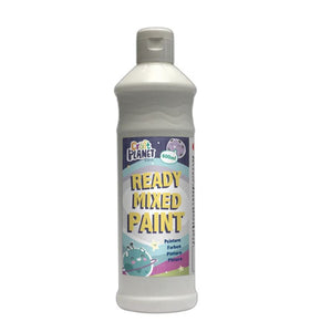 Craft Planet Ready Mix Paint 600ml - White