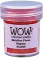 Embossing Powder Metalline Flame