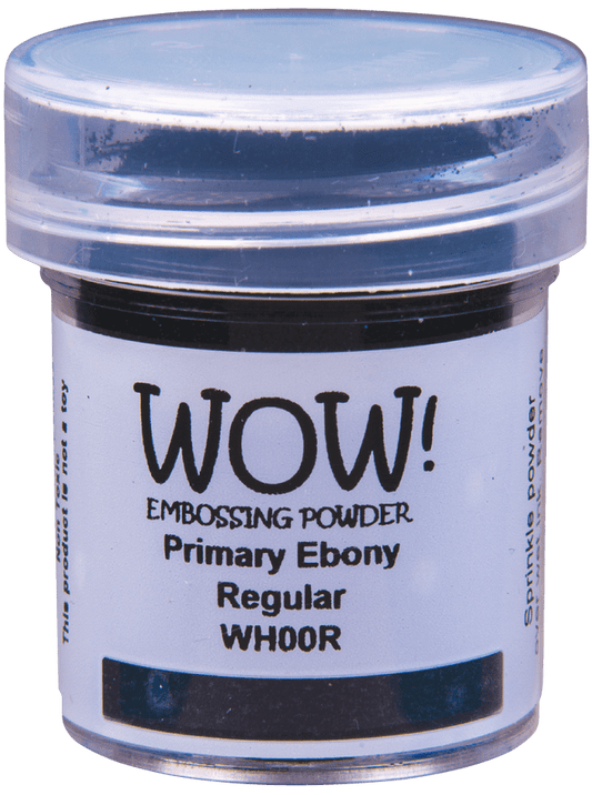 Embossing Powder Primary Ebony Regular