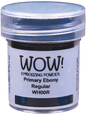Embossing Powder Primary Ebony Regular